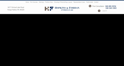 Desktop Screenshot of hfglaw.com